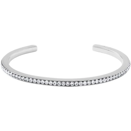 Bracelets Jonc Style acier et strass - Lotus - Modalova