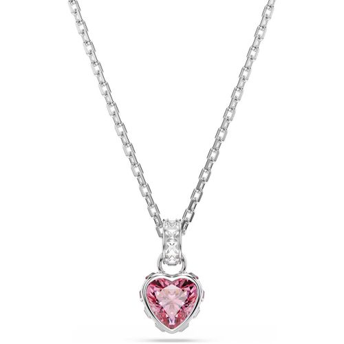 Collier Pendentif Chroma coeur rose - Swarovski - Modalova