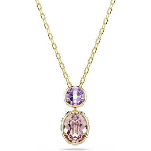 Collier Collier réversible Chroma violet et rose - Swarovski - Modalova