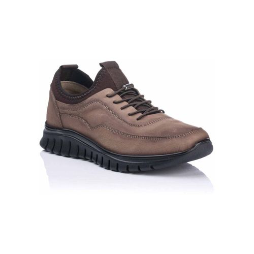 Baskets basses Chaussure à lacets élastiques - Cuir - 48 Horas - Modalova