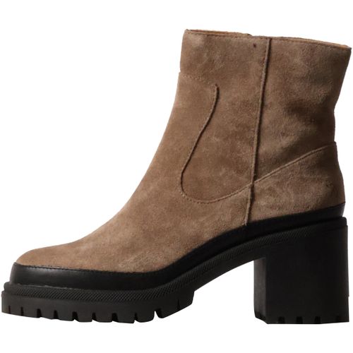 Boots Bottine Cuir Olive - Emilie Karston - Modalova