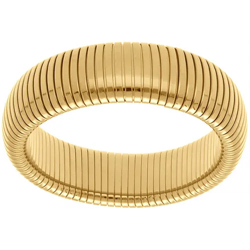 Bracelets Bracelet jonc rigide élastique acier doré - Brillaxis - Modalova