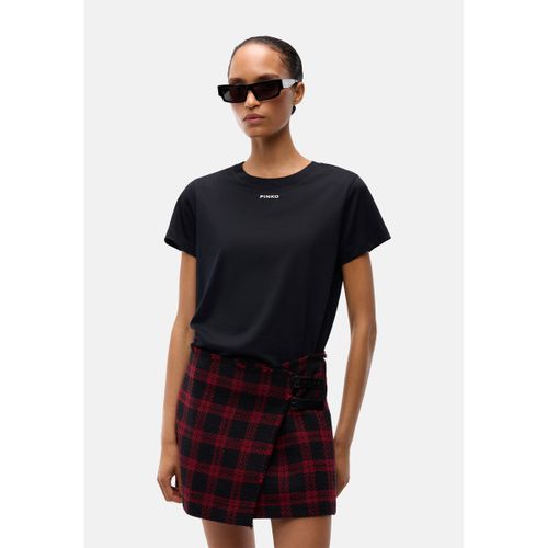 T-shirt BASICO T-SHIRT JERSEY LOGO GOMMATO - Pinko - Modalova