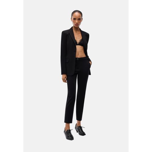 Pantalon BELLO PANTALONE PUNTO STOFFA CON BOTTONE ESTERNO - Pinko - Modalova