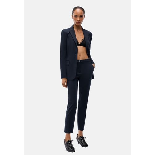 Pantalon BELLO PANTALONE PUNTO STOFFA CON BOTTONE ESTERNO - Pinko - Modalova
