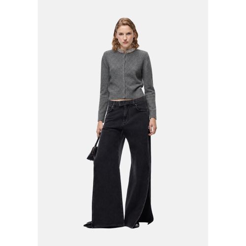 Pull COLONIA CARDIGAN BLEND WOOL EMBRO - Pinko - Modalova
