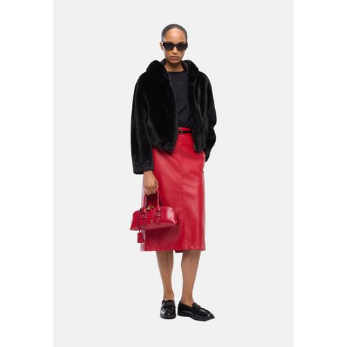 Blouson GASTERIA GIUBBINO ASPEN ASPETTO VISONE - Pinko - Modalova