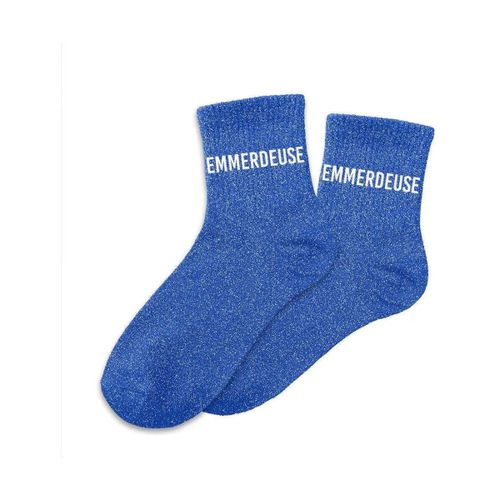 Chaussettes - Emmerdeuse - chaussettes à paillettes - Modalova