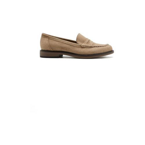 Mocassins Mocassin / loafer en suédine - taupe - Vera Collection - Modalova