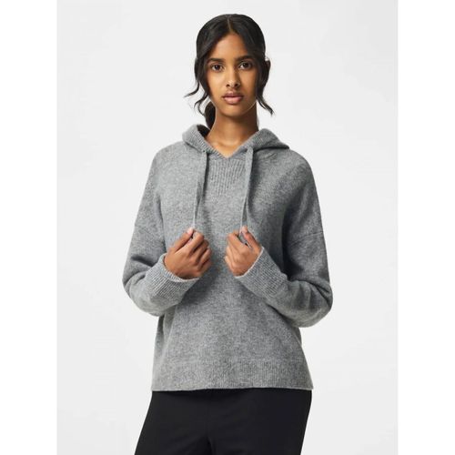 Sweatshirts à capuche 17166086 MALOU-MEDIUM GREY MELANGE - Pieces - Modalova