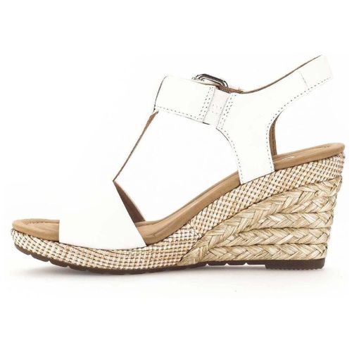 Sandales compensées Sandales en cuir grainé à talon compensé - Gabor - Modalova