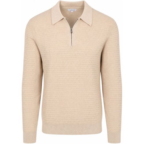 Sweat-shirt Pull Zippé Col Montant Knitted Structure Sand - Mcgregor - Modalova