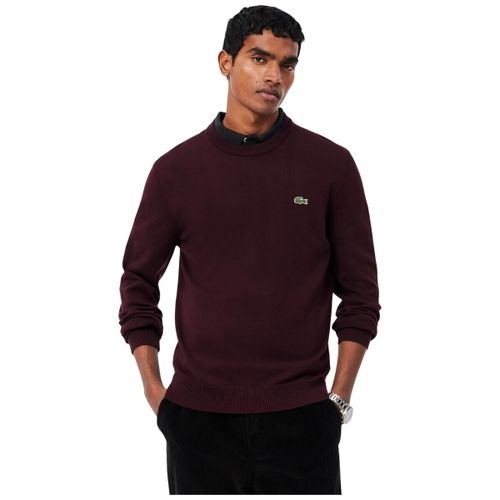 Sweat-shirt Pull Ref 55421 3KE Bordeaux - Lacoste - Modalova