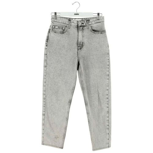 Jeans Jean droit gris - Calvin Klein Jeans - Modalova