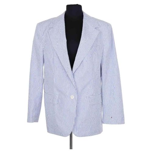 Veste Tommy Hilfiger Blazer bleu - Tommy Hilfiger - Modalova