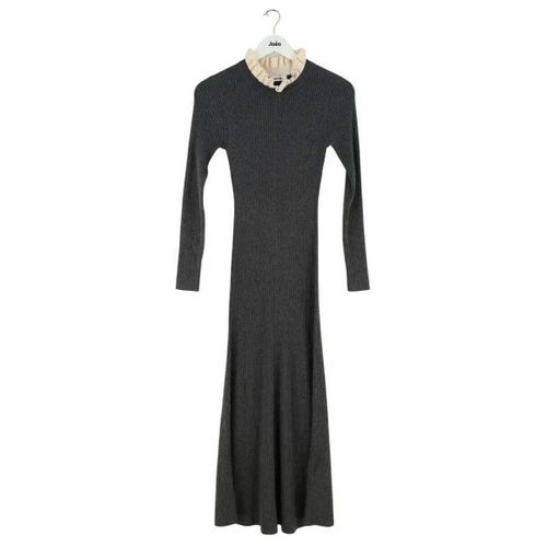 Robe Sandro Robe grise - Sandro - Modalova
