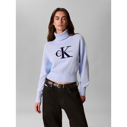 Sweat-shirt Ls Logo Tneck Pullov - Calvin Klein Jeans - Modalova