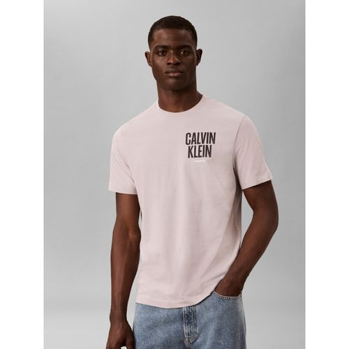 T-shirt Ss 30S Eu Block Font - Calvin Klein Jeans - Modalova
