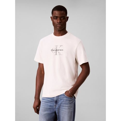 T-shirt Ss 20S Ez Distressd - Calvin Klein Jeans - Modalova