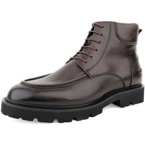 Boots coffee elegant closed booties - Alberto Gozzi - Modalova