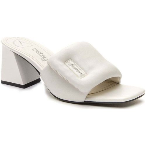 Sandales à talon white elegant open mules - Betsy - Modalova