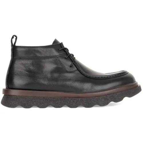 Boots Men's Black Ankle Boots - Sergio Moretti - Modalova