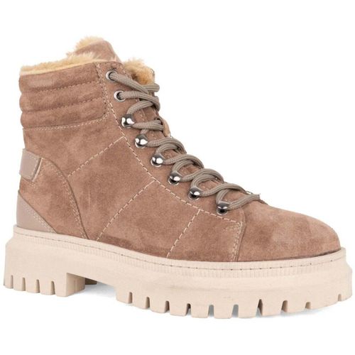 Bottines Women's Beige Ankle Boots - Sergio Moretti - Modalova