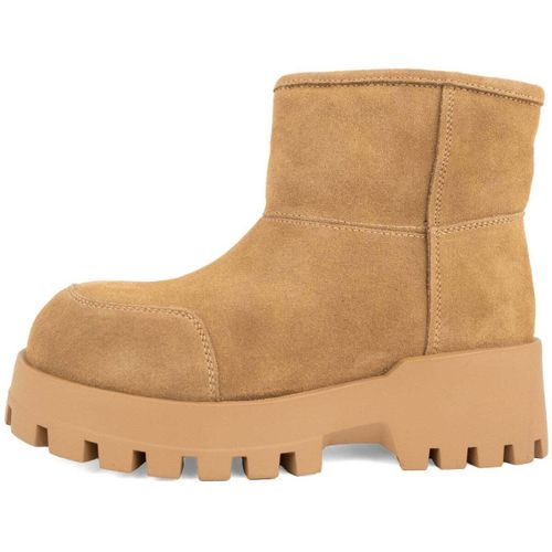 Bottines Women's Beige Ankle Boots - Sergio Moretti - Modalova