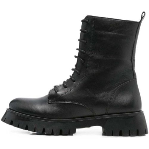 Bottines Women's Black Ankle Boots - Sergio Moretti - Modalova
