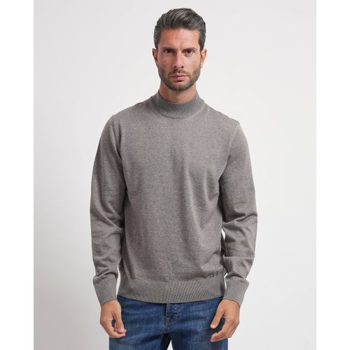 Pull Pull à col roulé en laine extra fine - BOSS - Modalova