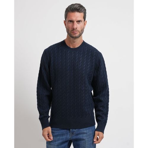 Pull Pull en maille torsadée - BOSS - Modalova