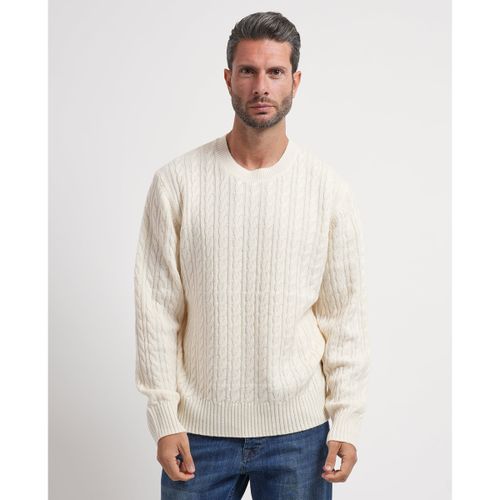 Pull Pull en maille torsadée - BOSS - Modalova