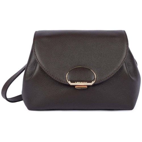 Sac à main Sac trotteur A rabat avec fermoir S Milano Pia Marron Foncé - LANCASTER - Modalova