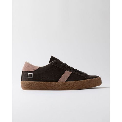 Baskets W451-HL-SD-BR HILL LOW SUEDE-BROWN - D.A.T.E. - Modalova