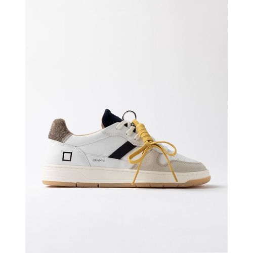 Baskets M451-C2-VN-WN COURT 2.0 VINTAGE-WHITE BROWN - D.A.T.E. - Modalova