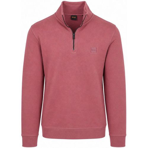 Sweat-shirt Zetrust Pull Half Zip Pink - BOSS - Modalova