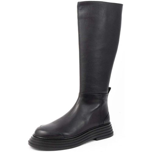 Bottes black casual closed boots - Sergio Moretti - Modalova