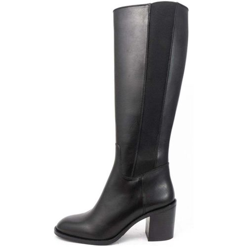 Bottes à talon black casual closed boots - Sergio Moretti - Modalova