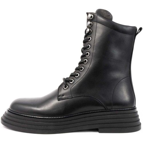 Bottines black casual closed booties - Sergio Moretti - Modalova