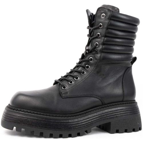 Bottines black casual closed booties - Sergio Moretti - Modalova