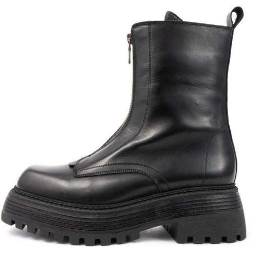 Bottines black casual closed booties - Sergio Moretti - Modalova