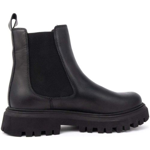 Bottines black casual closed booties - Sergio Moretti - Modalova