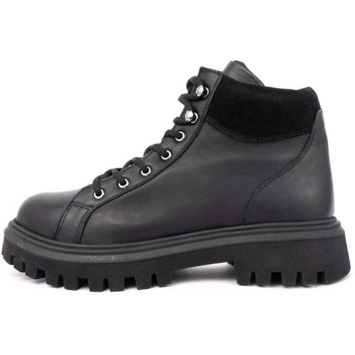 Bottines black casual closed booties - Sergio Moretti - Modalova