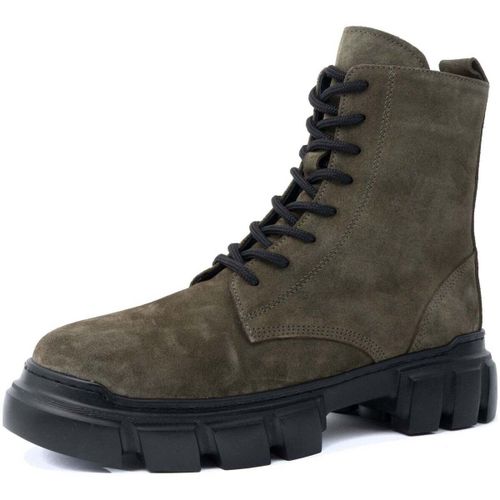 Bottines green casual closed booties - Sergio Moretti - Modalova