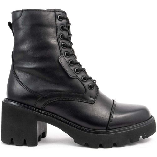 Bottines black casual closed booties - Sergio Moretti - Modalova