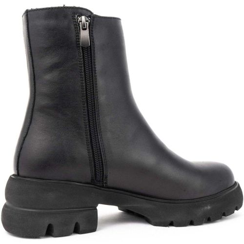 Bottines black casual closed booties - Sergio Moretti - Modalova