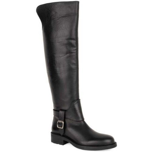 Cuissardes black casual closed boots - Sergio Moretti - Modalova
