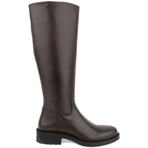 Bottes brown casual closed boots - Sergio Moretti - Modalova