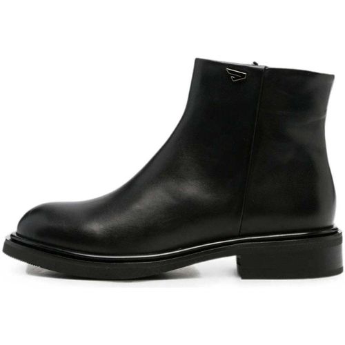 Bottines black casual closed booties - Sergio Moretti - Modalova
