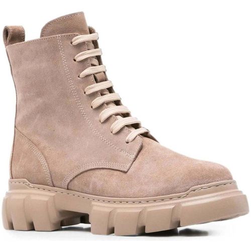 Bottines beige casual closed booties - Sergio Moretti - Modalova